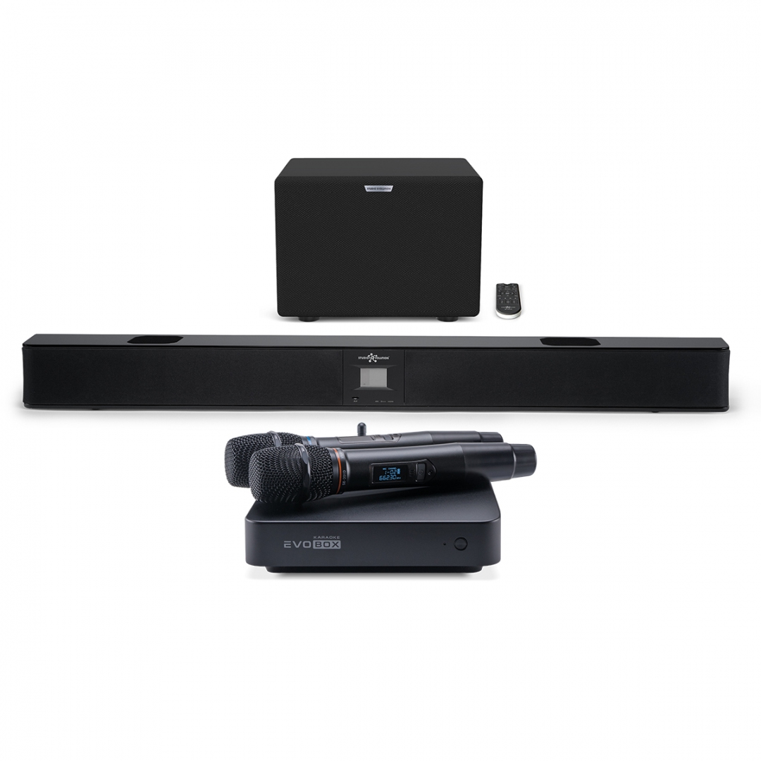 караоке-комплект EVOBOX Plus + EvoSound Bar (саундбар с караоке) в Твери