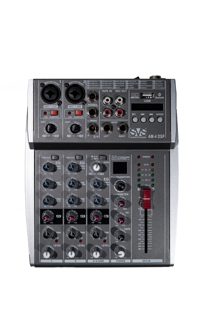 SVS Audiotechnik mixers AM-4 DSP Аналоговый микшерный пульт, 4-канала в Твери
