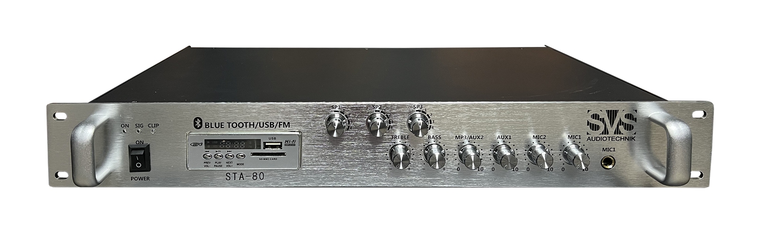 SVS Audiotechnik STA-80 Микшер-усилитель для систем Public Address в Твери