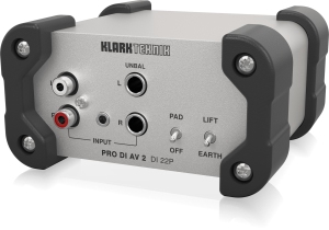 Klark Teknik DI 22P пассивный стерео директ-бокс в Твери